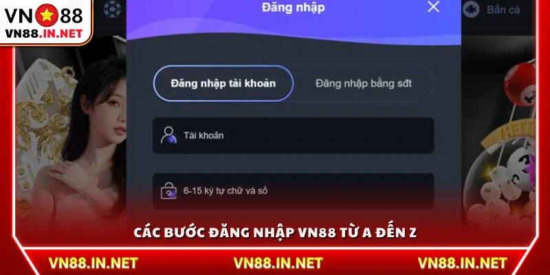 Cách đăng nhập VN88 từ A đến Z cho người mới 