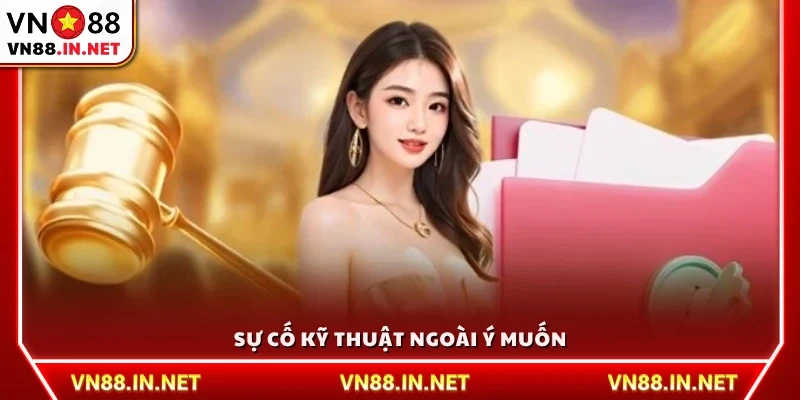 Các vấn đề kỹ thuật có thể phát sinh ngoài dự kiến